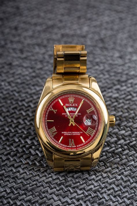 gold plated rolex meaning